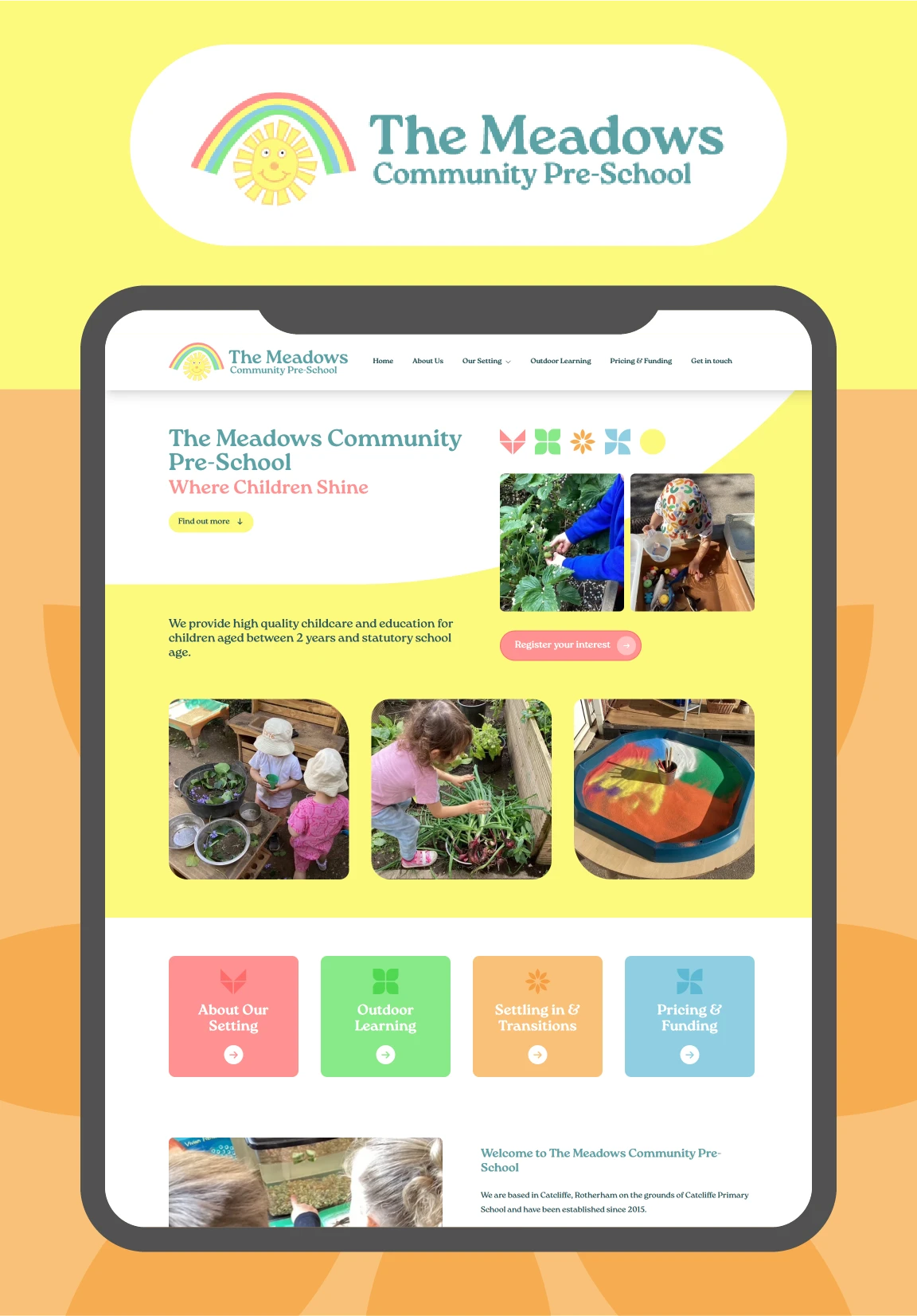 A project for The Meadows Community Pre-School