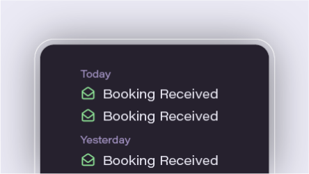 Booking Submitted